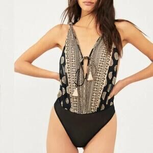 NWT Free People Soul of the Sun Bodysuit Sz Small $78